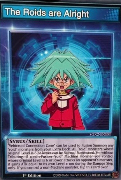 The Roids are Alright Yu-Gi-Oh card