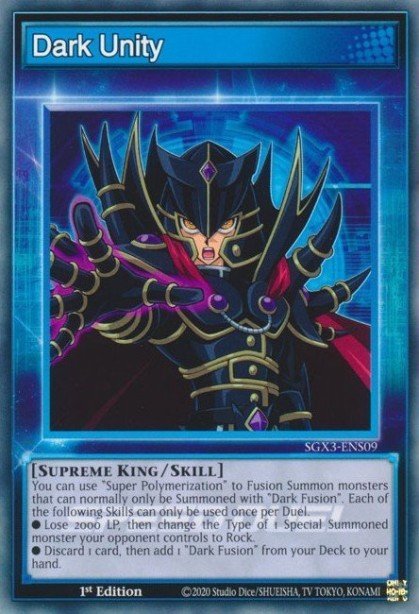 Dark Unity Yu-Gi-Oh card