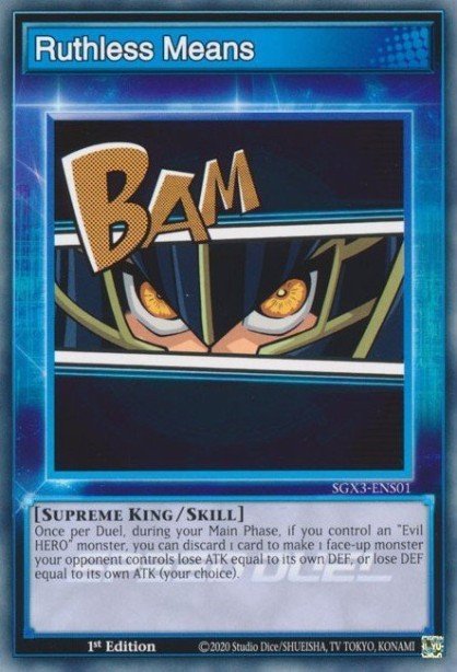 Ruthless Means Yu-Gi-Oh card