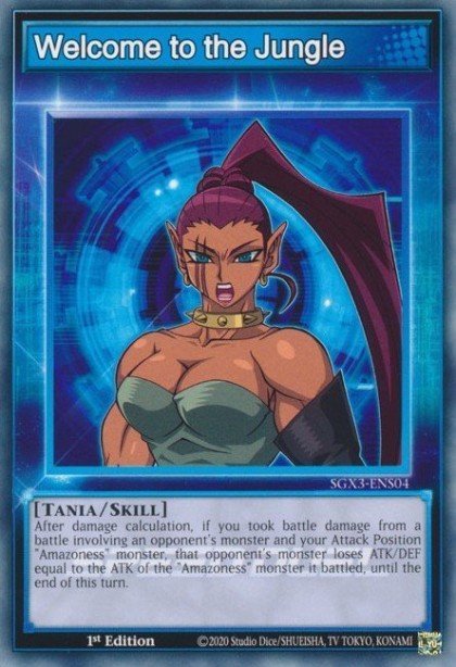 Welcome to the Jungle Yu-Gi-Oh card