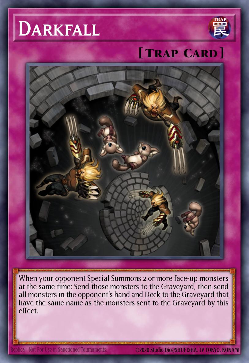 Darkfall Yu-Gi-Oh card