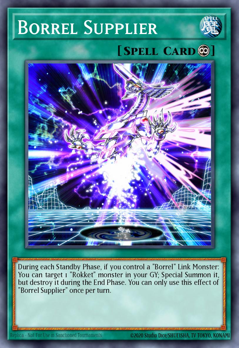 Borrel Supplier Yu-Gi-Oh card