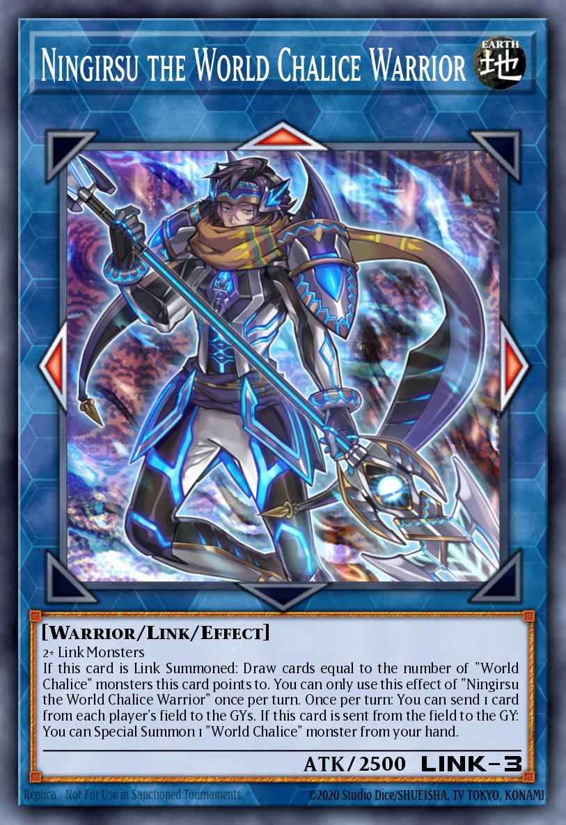 Ningirsu the World Chalice Warrior Yu-Gi-Oh card