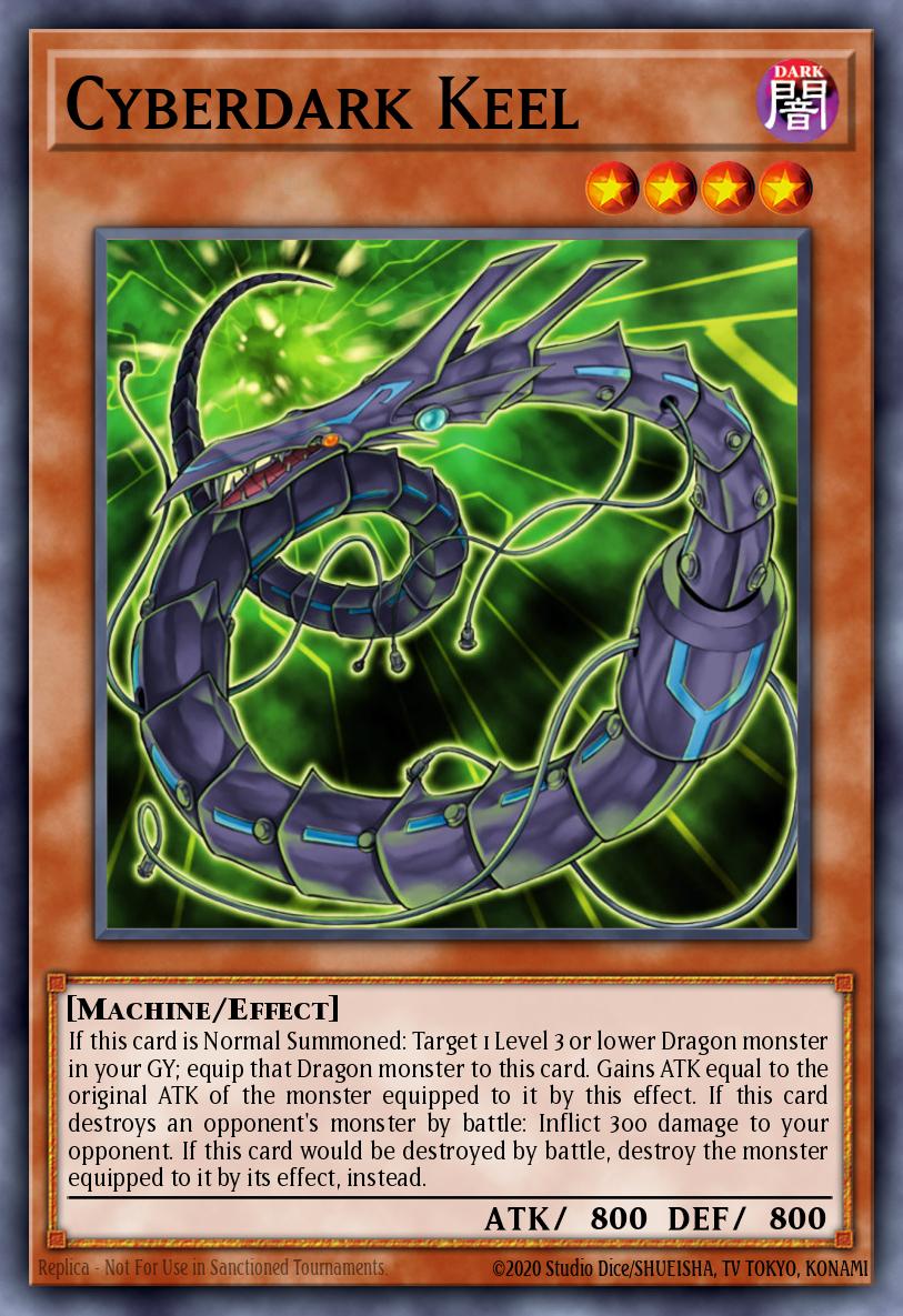 Cyberdark Keel Yu-Gi-Oh card