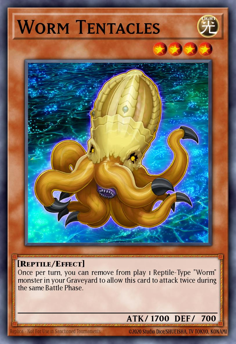 Worm Tentacles Yu-Gi-Oh card