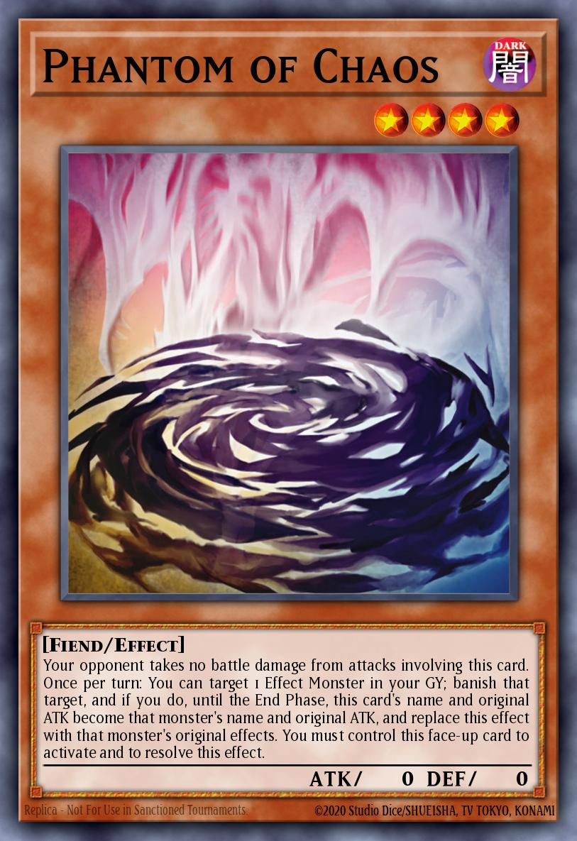 Phantom of Chaos Yu-Gi-Oh card