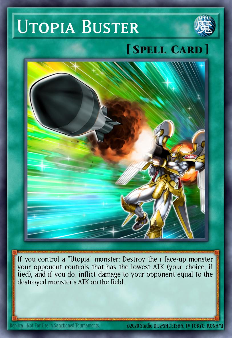 Utopia Buster Yu-Gi-Oh card