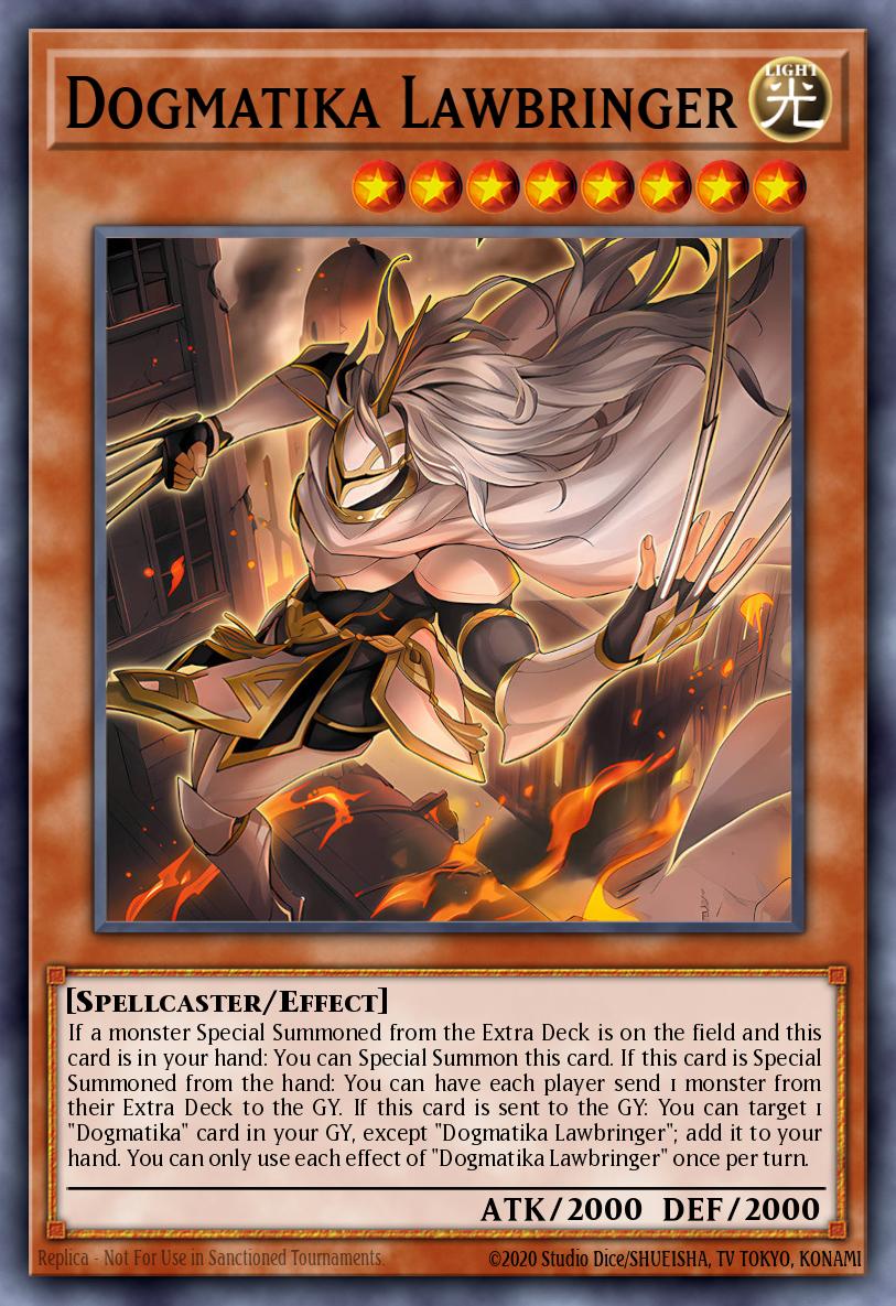 Dogmatika Lawbringer Yu-Gi-Oh card