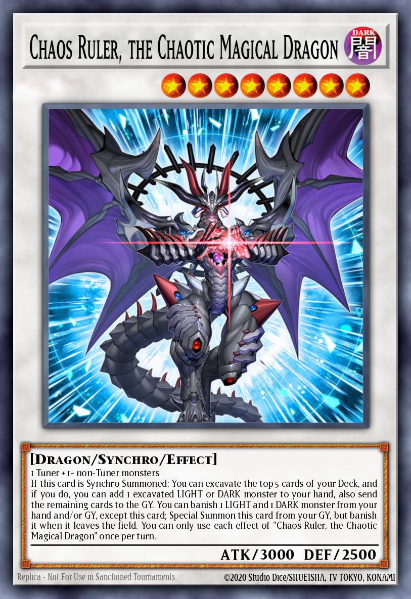 Chaos Ruler, the Chaotic Magical Dragon Yu-Gi-Oh card