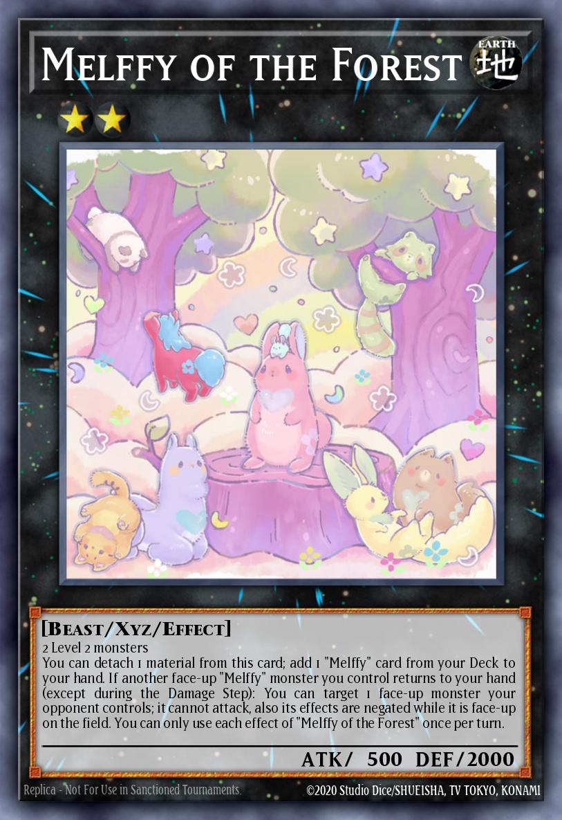 Melffy of the Forest Yu-Gi-Oh card