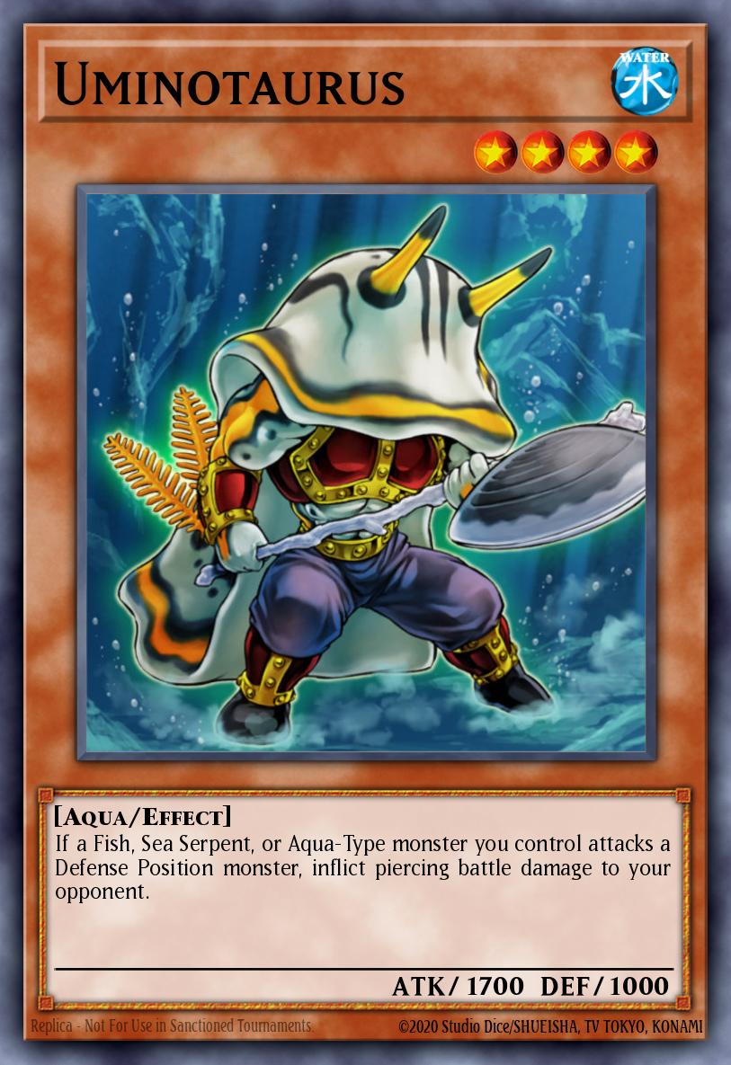 Uminotaurus Yu-Gi-Oh card