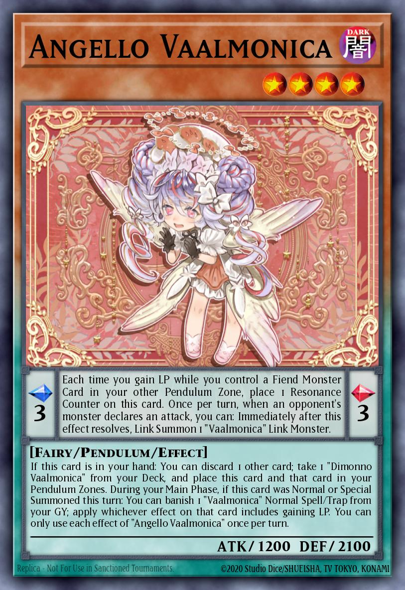 Angello Vaalmonica Yu-Gi-Oh card