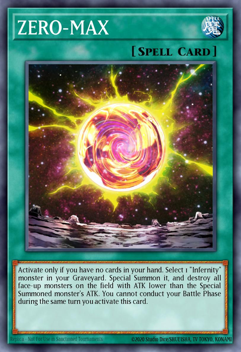 ZERO-MAX Yu-Gi-Oh card