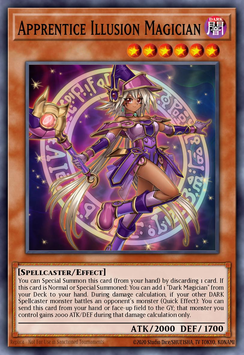 Apprentice Illusion Magician Yu-Gi-Oh card
