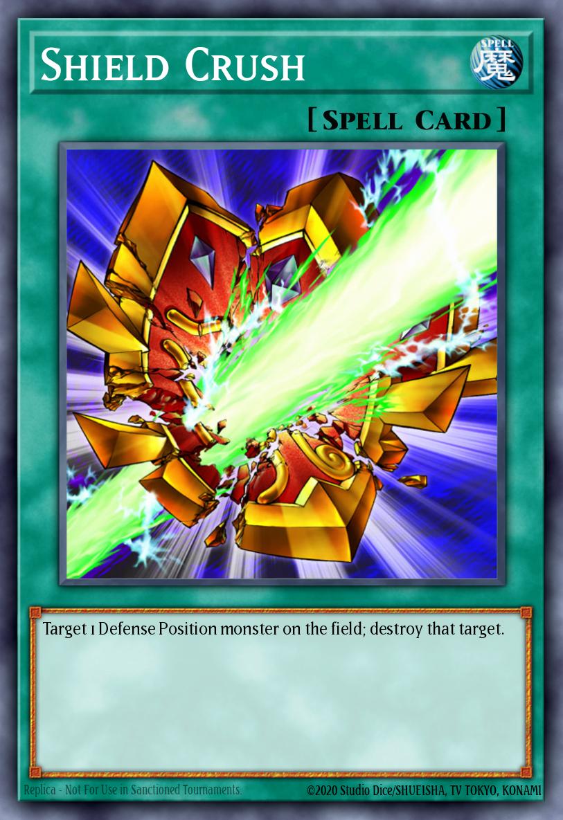 Shield Crush Yu-Gi-Oh card