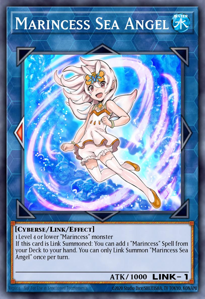 Marincess Sea Angel Yu-Gi-Oh card
