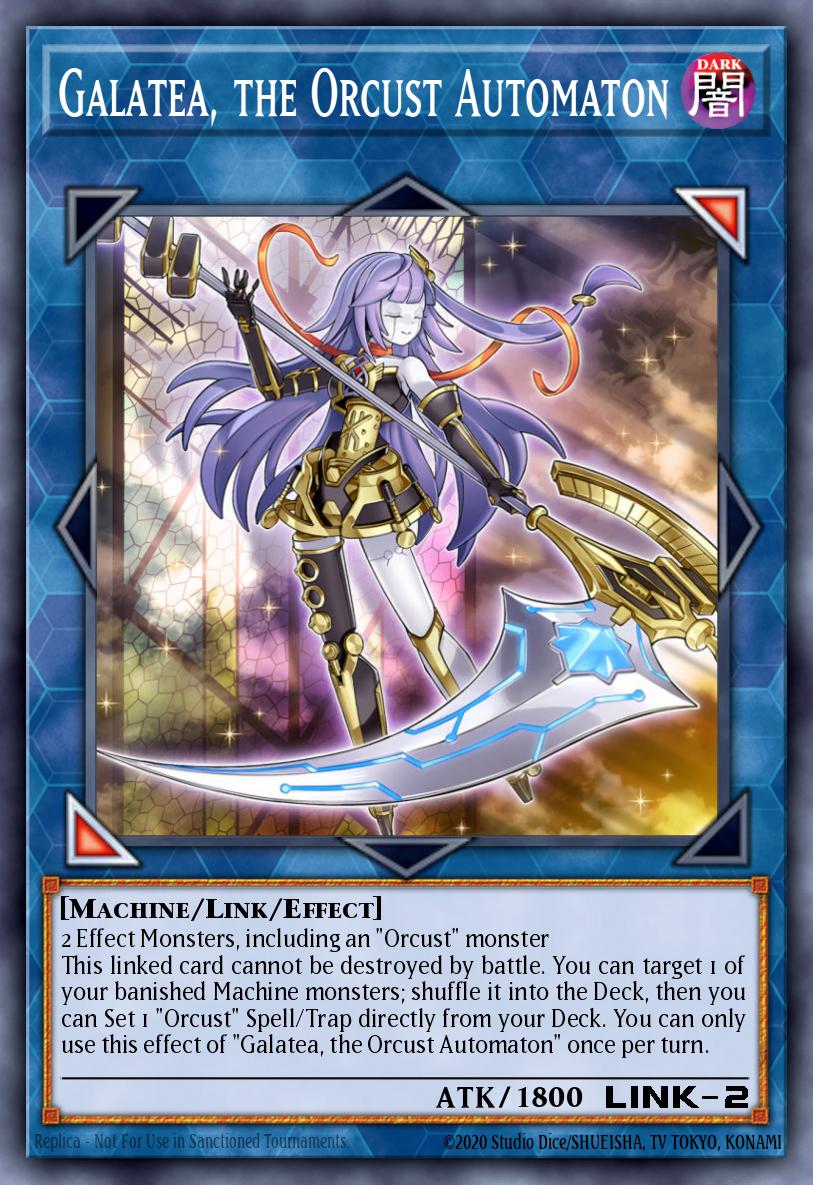 Galatea, the Orcust Automaton Yu-Gi-Oh card
