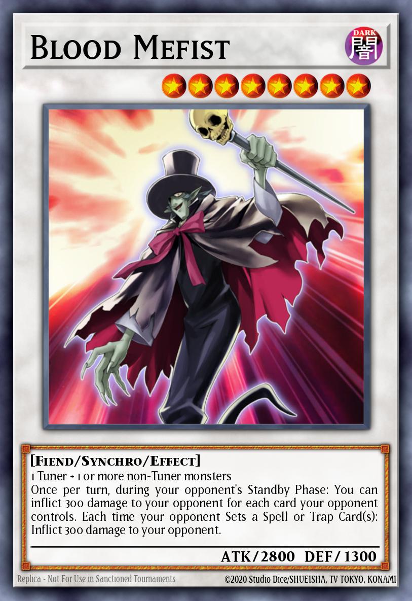 Blood Mefist Yu-Gi-Oh card