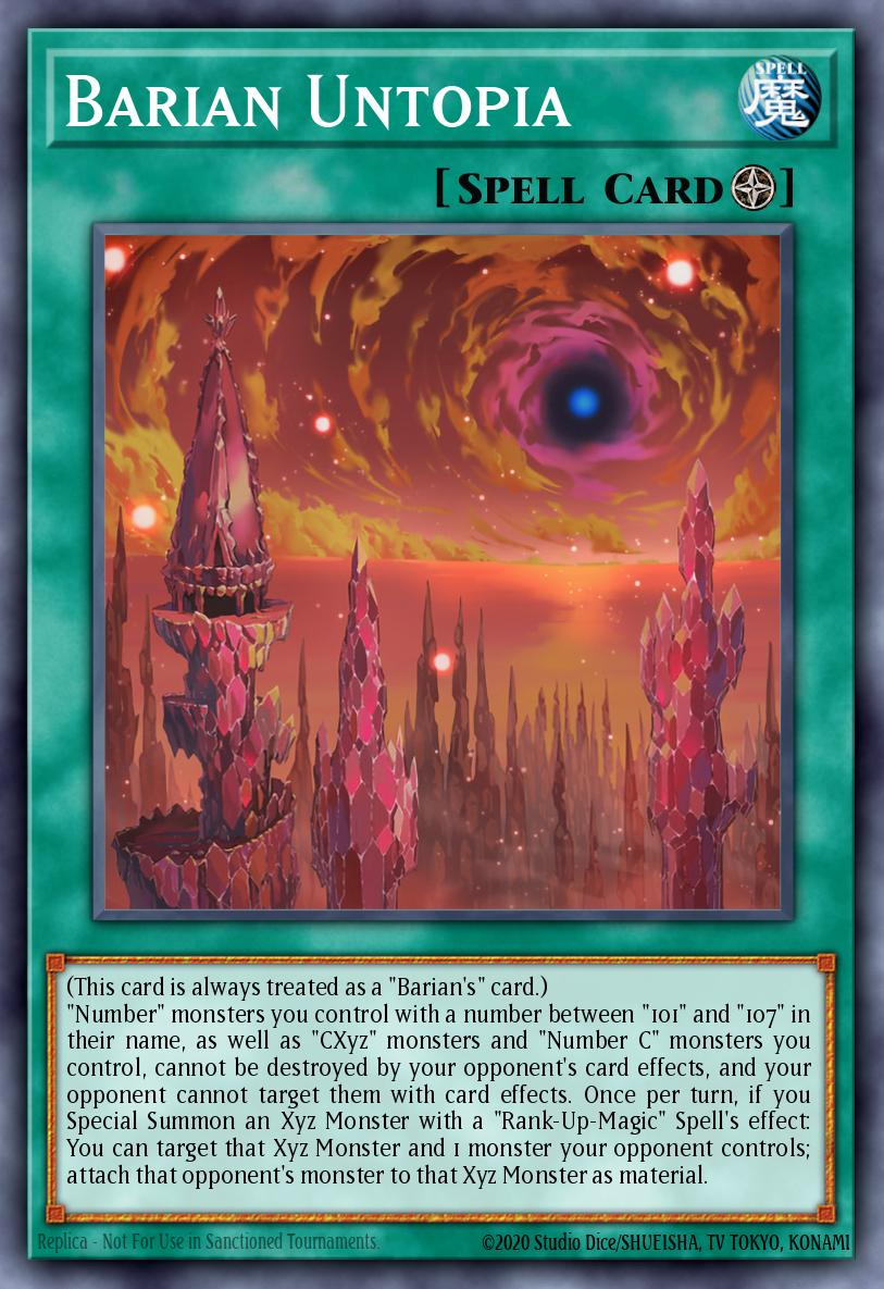 Barian Untopia Yu-Gi-Oh card