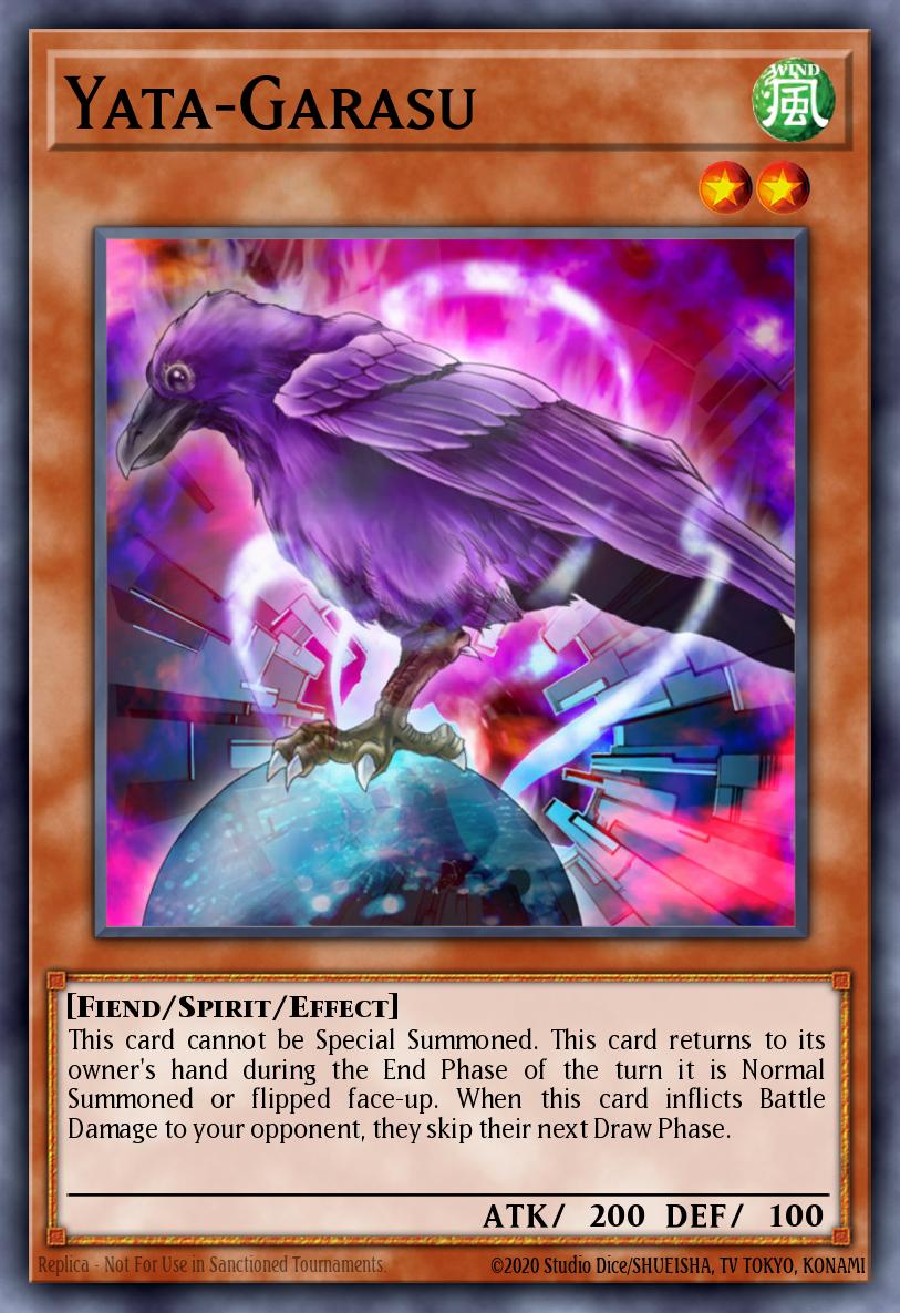 Yata-Garasu Yu-Gi-Oh card
