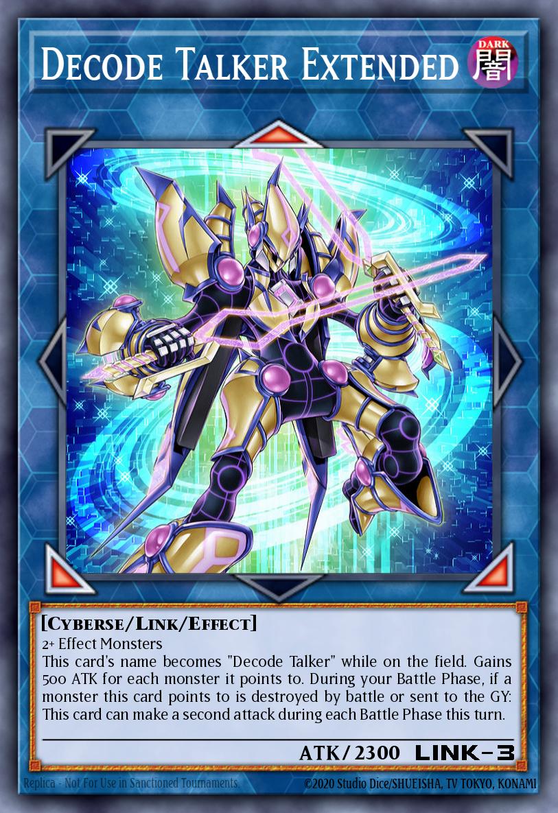 Decode Talker Extended Yu-Gi-Oh card