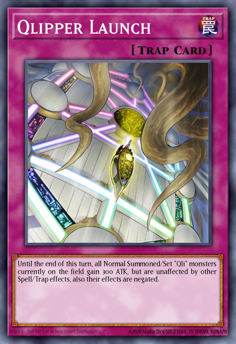 Qlipper Launch Yu-Gi-Oh card