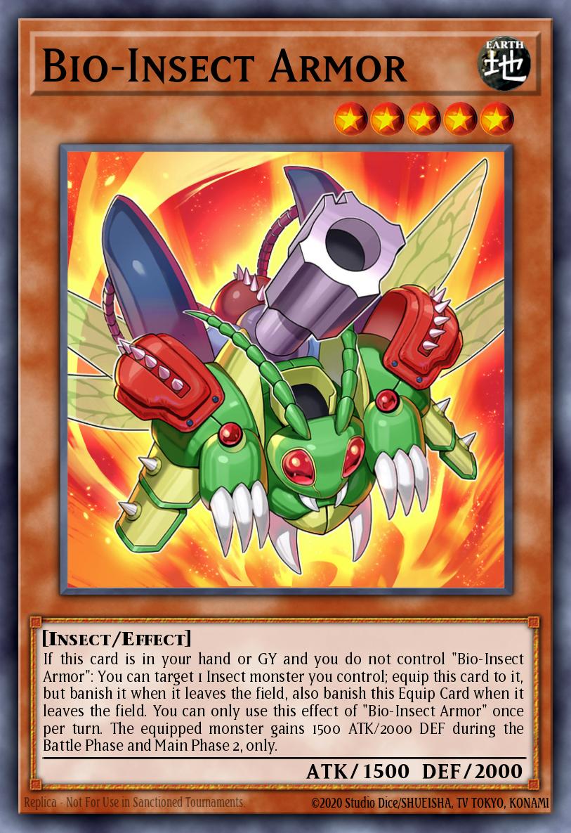 Bio-Insect Armor Yu-Gi-Oh card