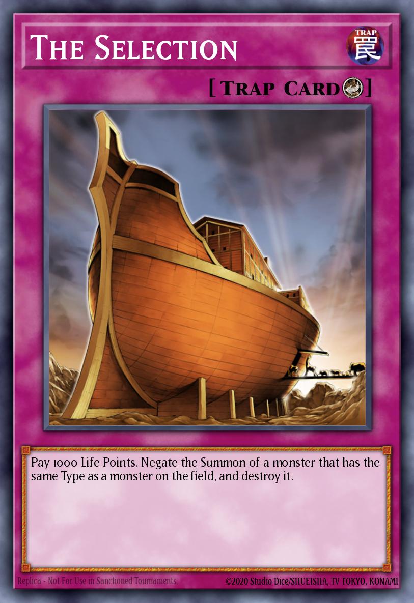 The Selection Yu-Gi-Oh card