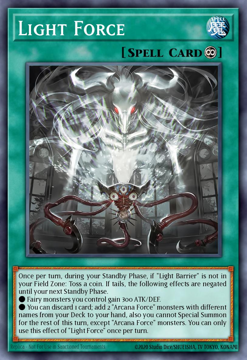 Light Force Yu-Gi-Oh card