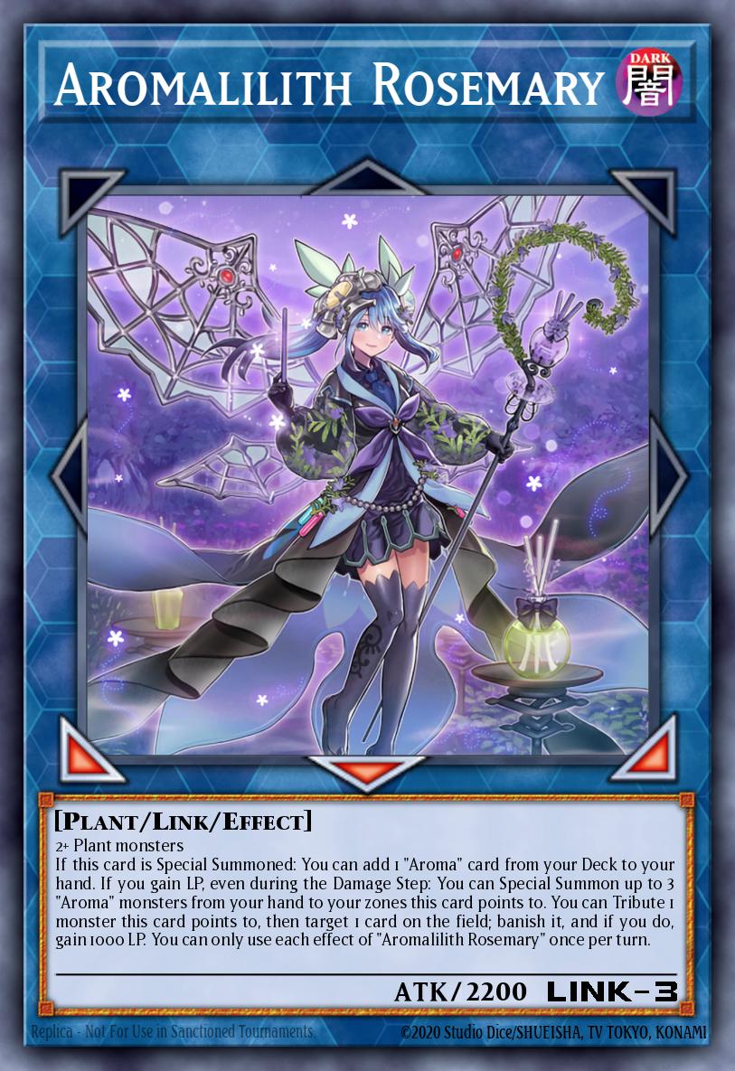 Aromalilith Rosemary Yu-Gi-Oh card