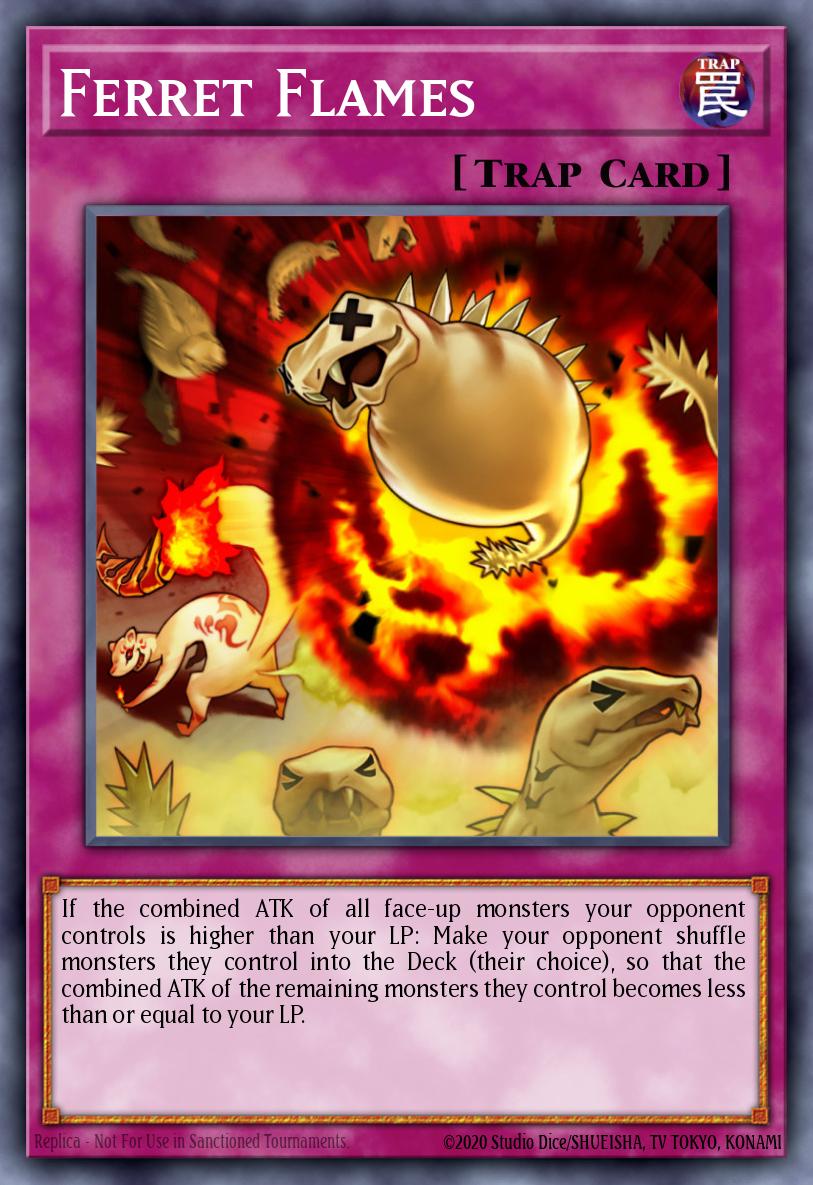 Ferret Flames Yu-Gi-Oh card