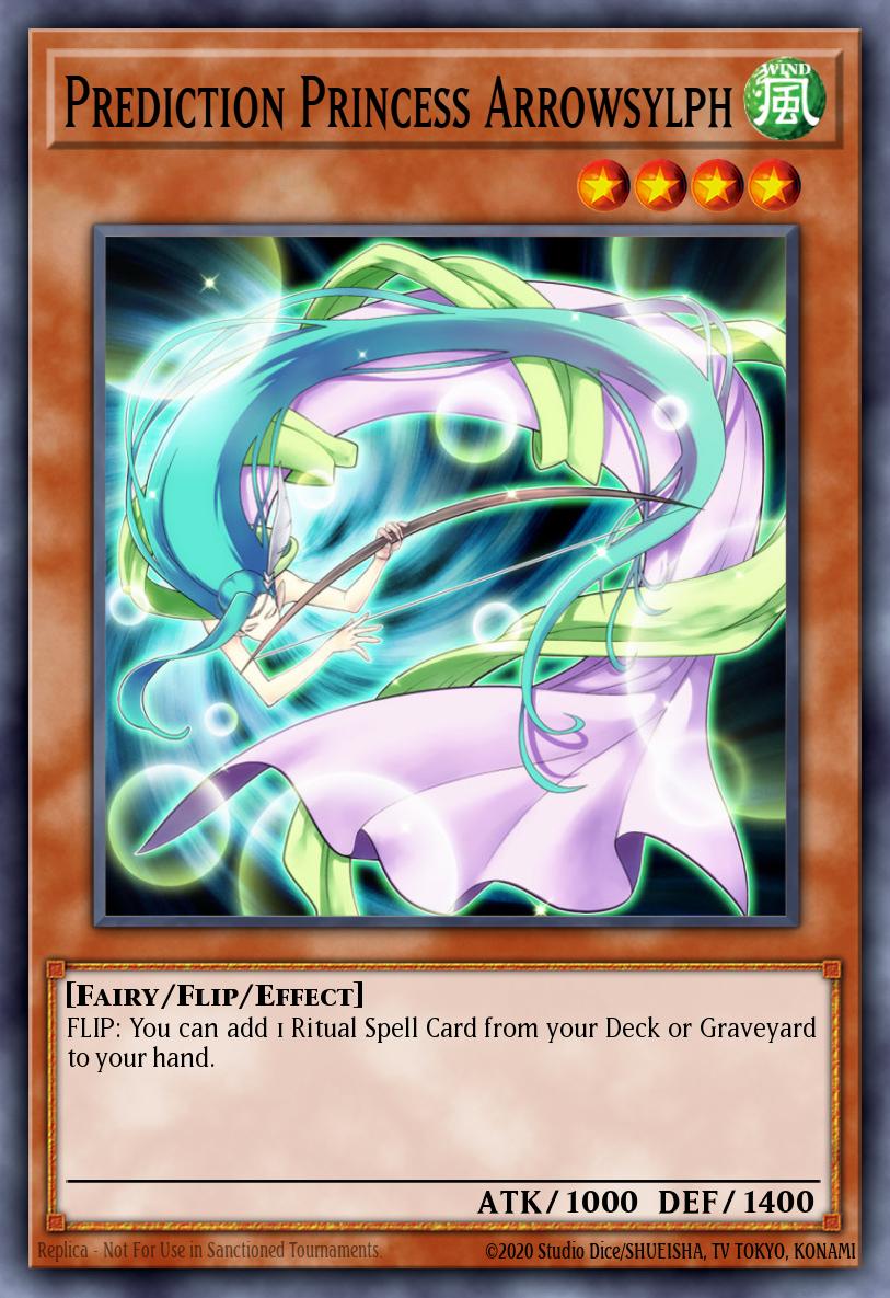 Prediction Princess Arrowsylph Yu-Gi-Oh card