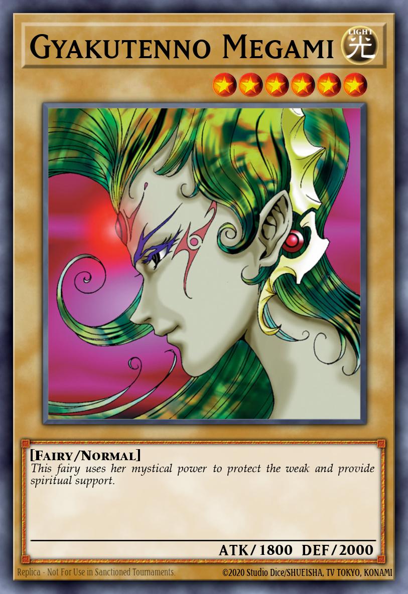 Gyakutenno Megami Yu-Gi-Oh card