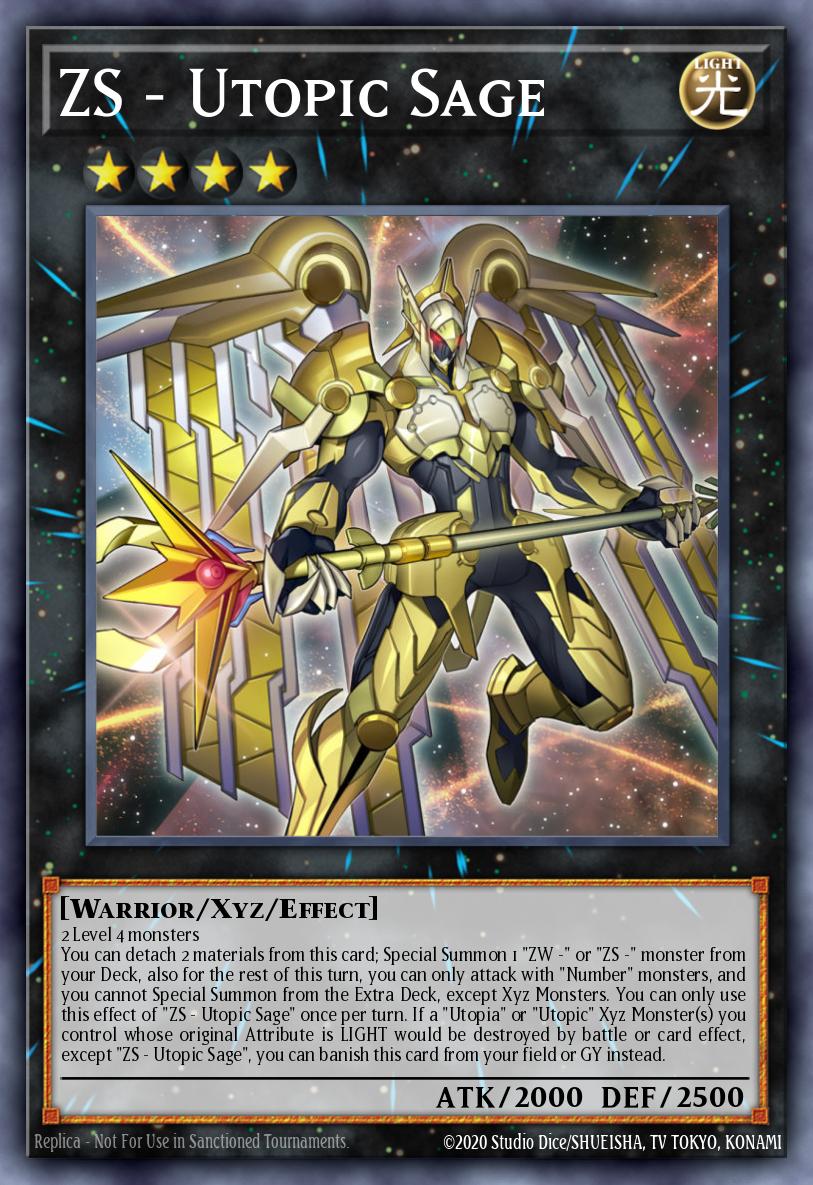 ZS - Utopic Sage Yu-Gi-Oh card