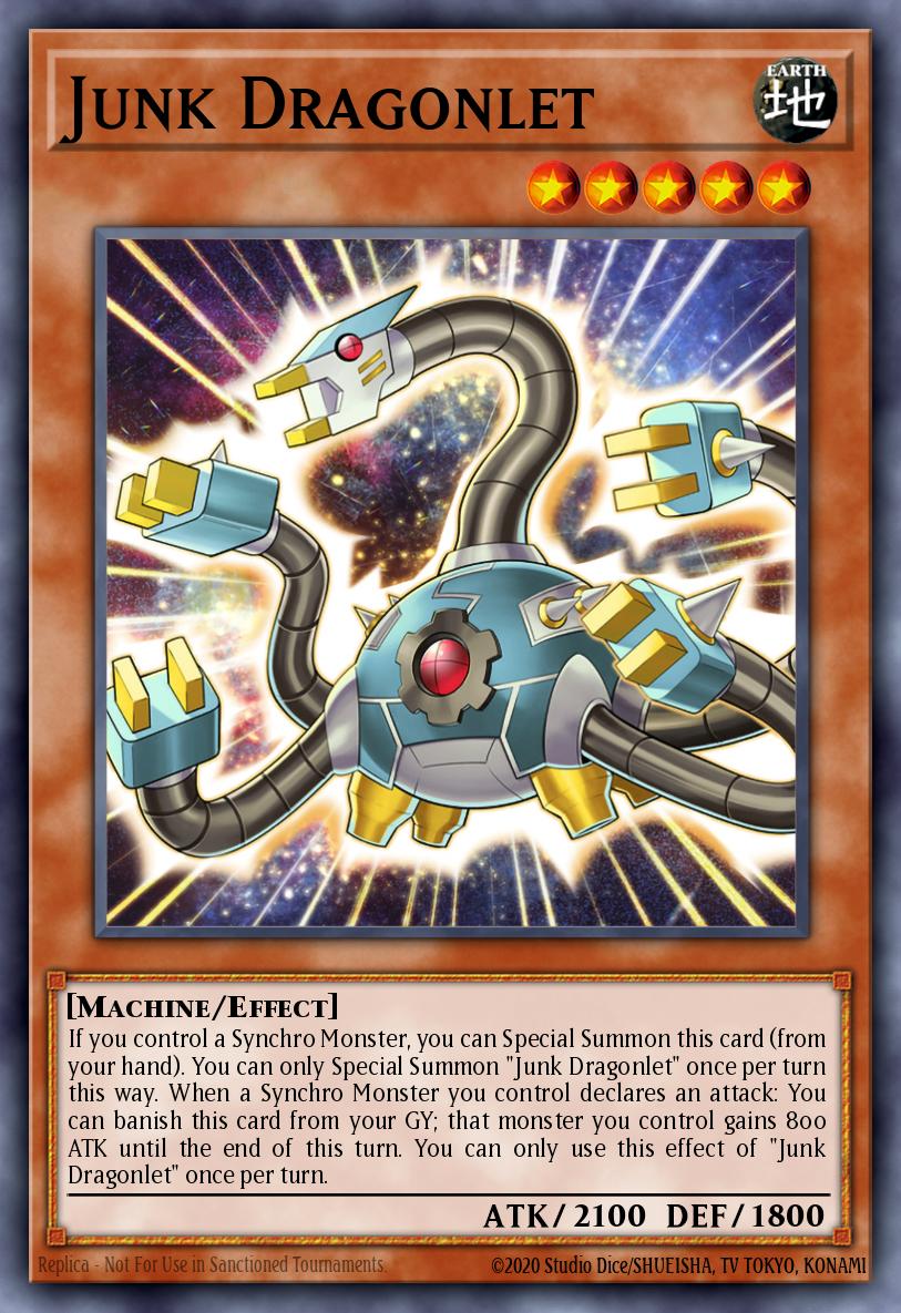 Junk Dragonlet Yu-Gi-Oh card