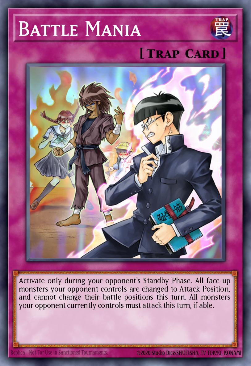 Battle Mania Yu-Gi-Oh card