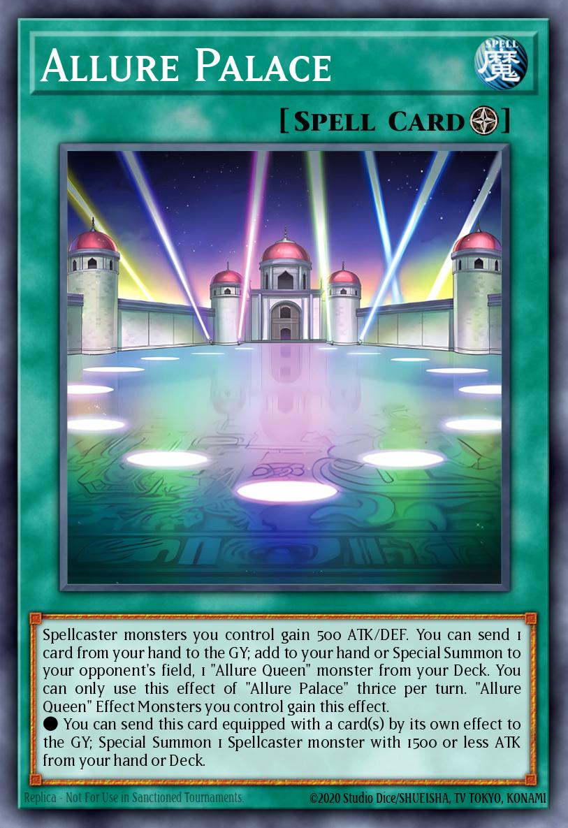 Allure Palace Yu-Gi-Oh card