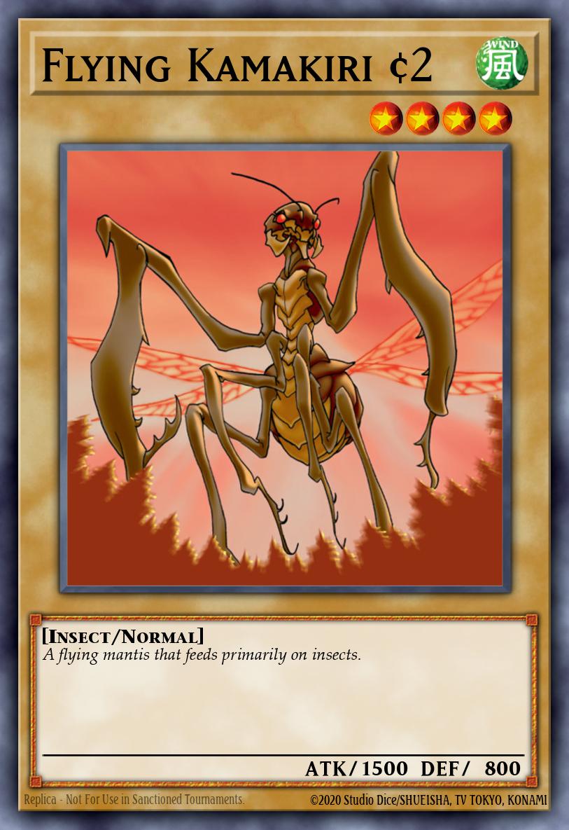 Flying Kamakiri #2 Yu-Gi-Oh card