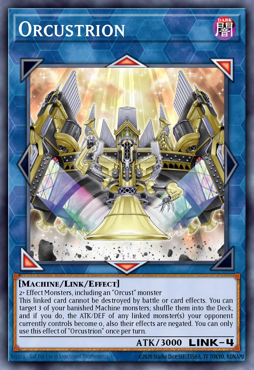 Orcustrion Yu-Gi-Oh card