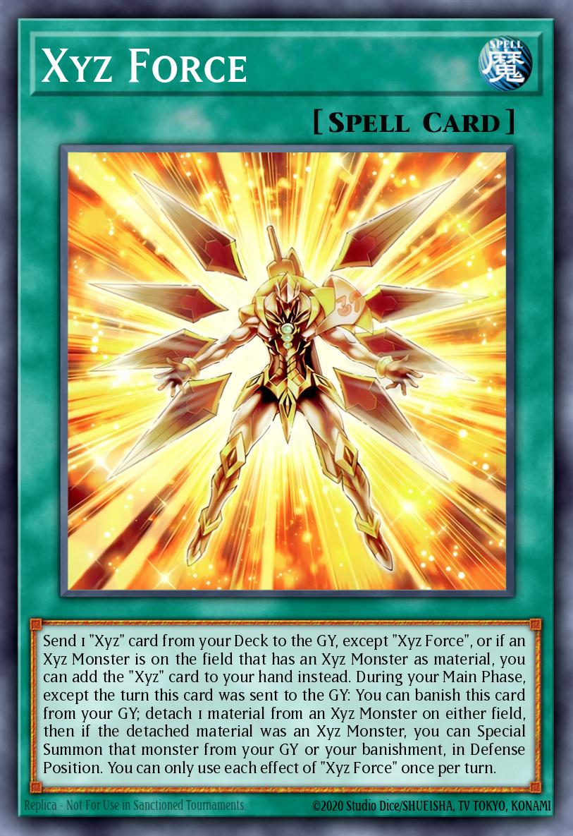 Xyz Force Yu-Gi-Oh card