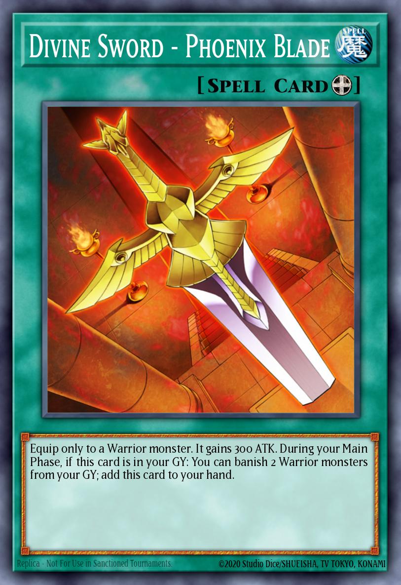 Divine Sword - Phoenix Blade Yu-Gi-Oh card