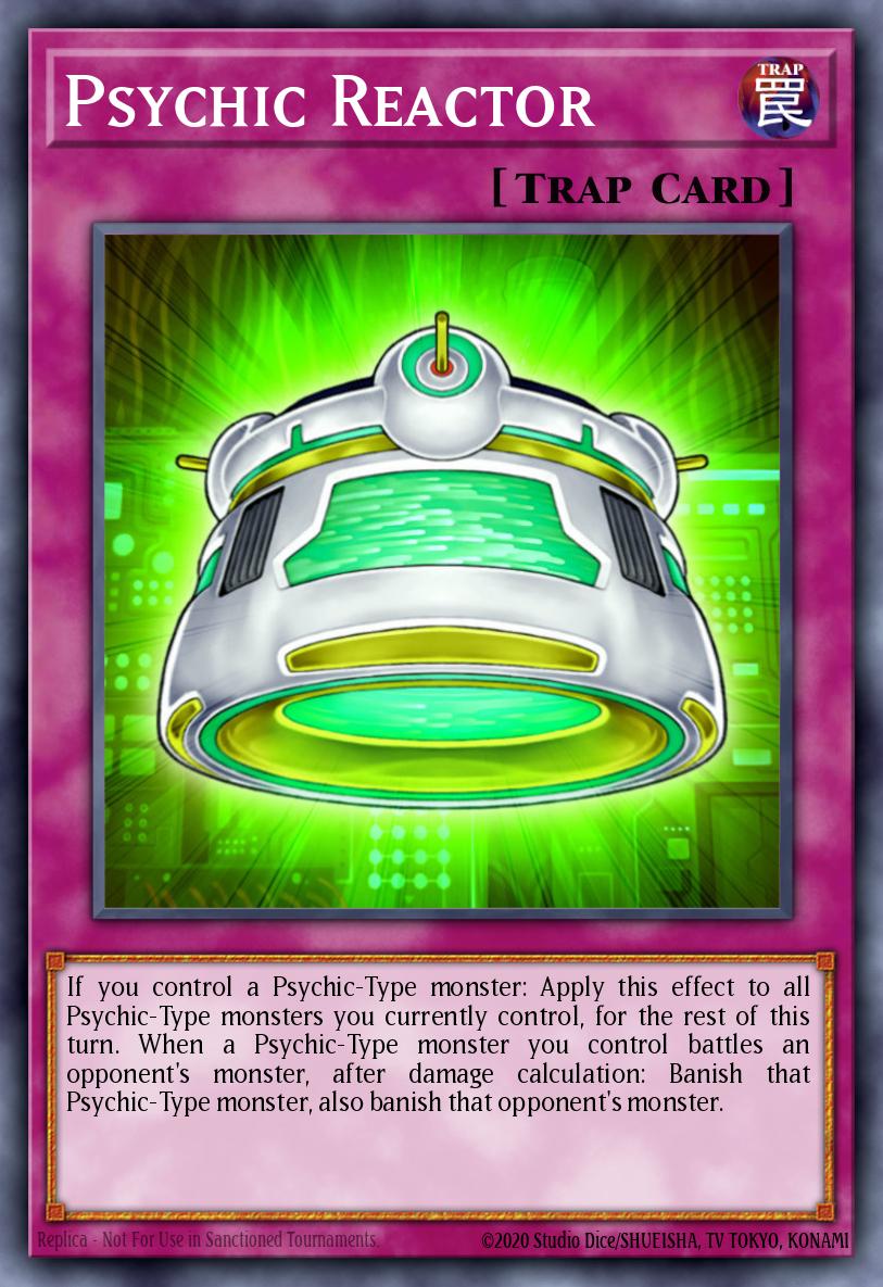 Psychic Reactor Yu-Gi-Oh card
