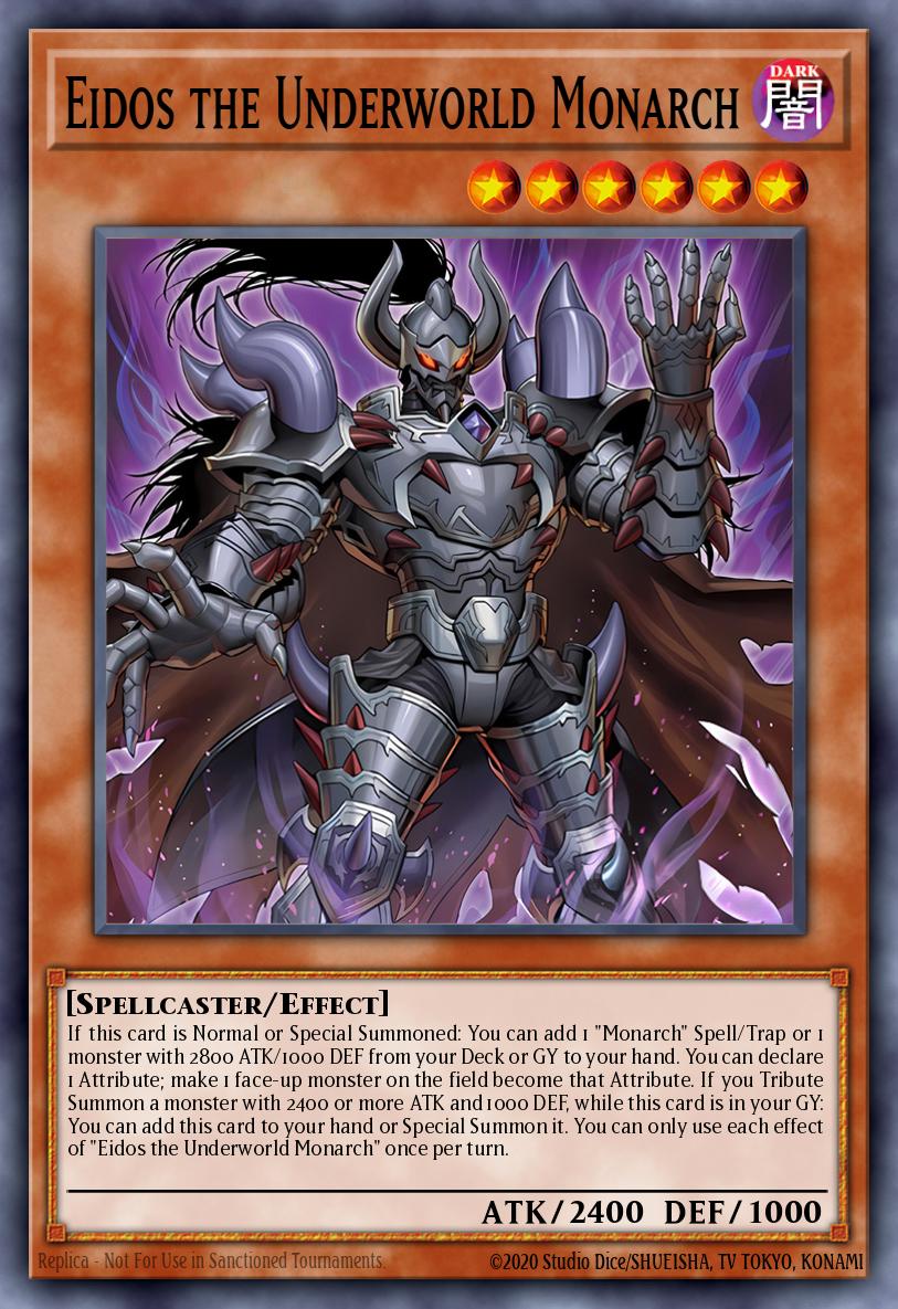 Eidos the Underworld Monarch Yu-Gi-Oh card