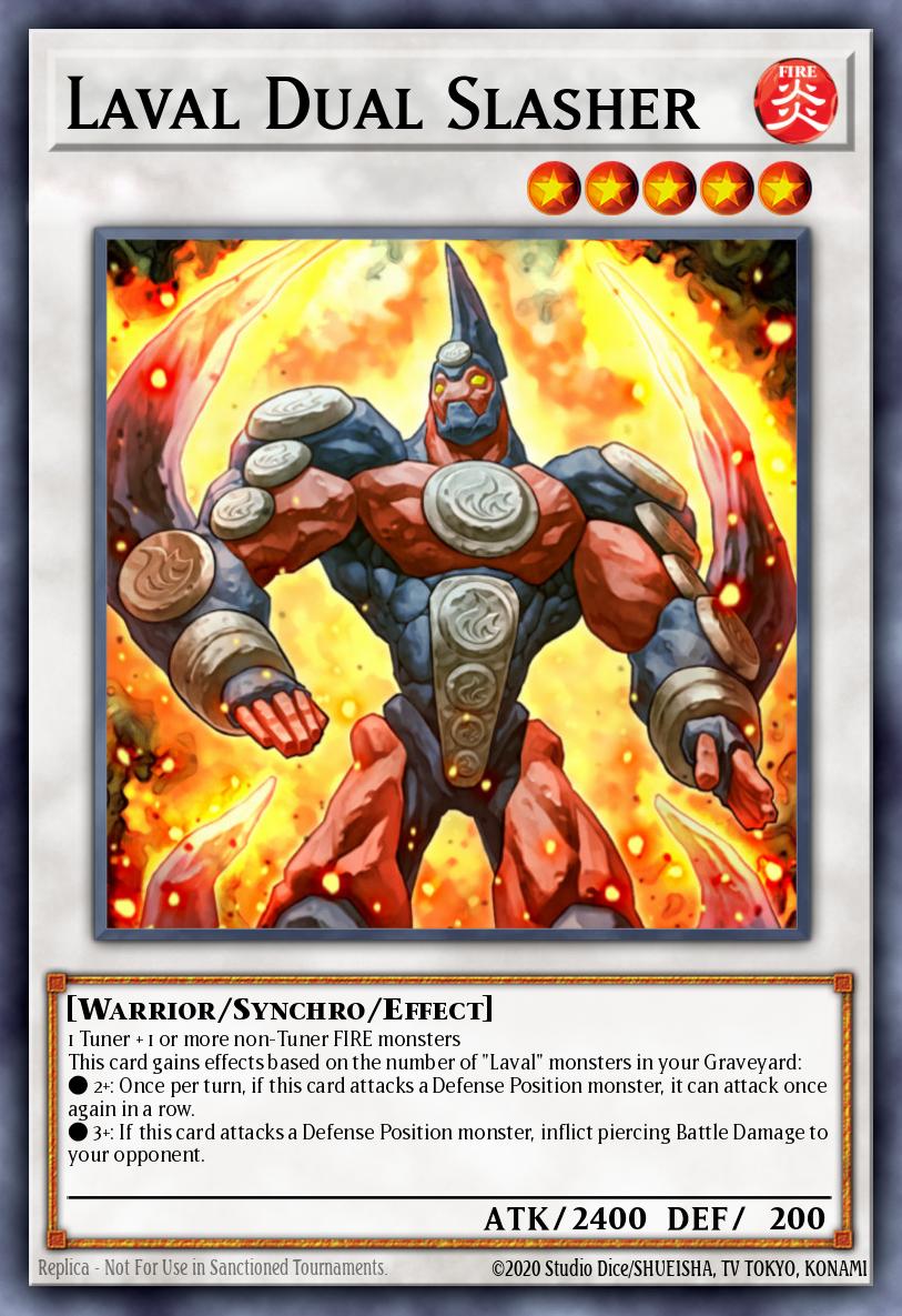 Laval Dual Slasher Yu-Gi-Oh card