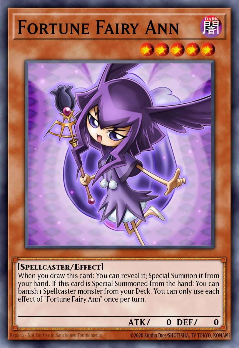 Fortune Fairy Ann Yu-Gi-Oh card