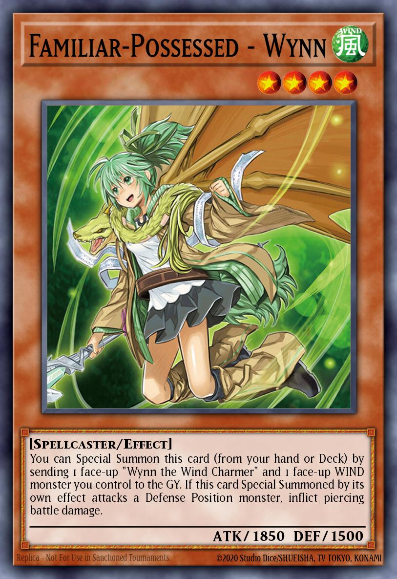 Familiar-Possessed - Wynn Yu-Gi-Oh card