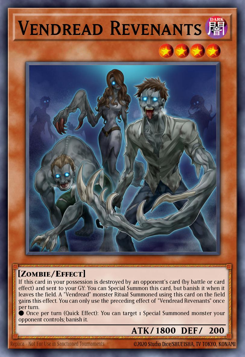 Vendread Revenants Yu-Gi-Oh card