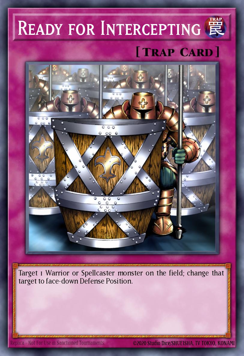 Ready for Intercepting Yu-Gi-Oh card