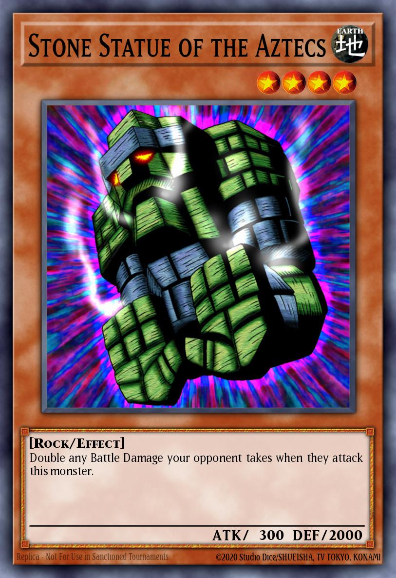 Stone Statue of the Aztecs Yu-Gi-Oh card