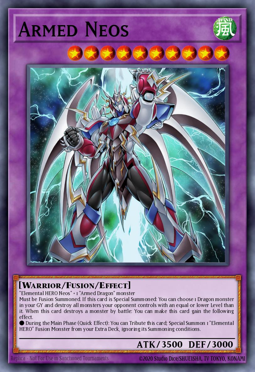 Armed Neos Yu-Gi-Oh card